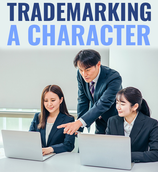 Trademarking a Character